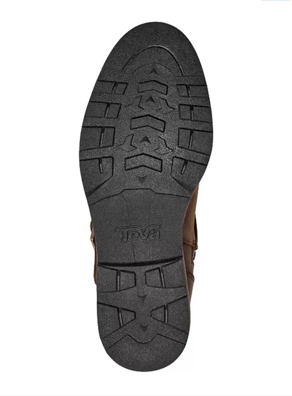 TEVA Black Rowena Block Heel Waterproof Trek Trail Hike Buckle Booties 9.5